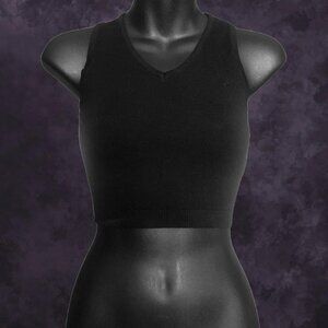 Forever 21 Black Vest Tank